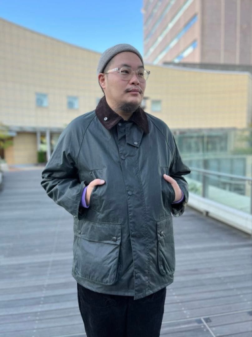 BARBOUR バブアー OS WAX BEDALE オーバーサイズビデイル42 - メルカリ