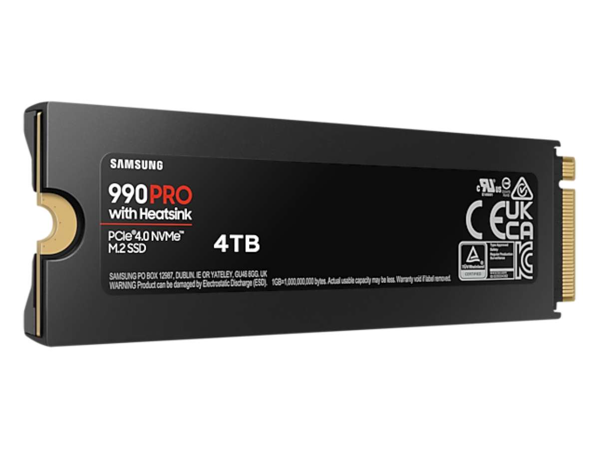 mini-itx.com: Samsung 990 PRO 4TB PCIe 4.0 M.2 SSD with Heatsink