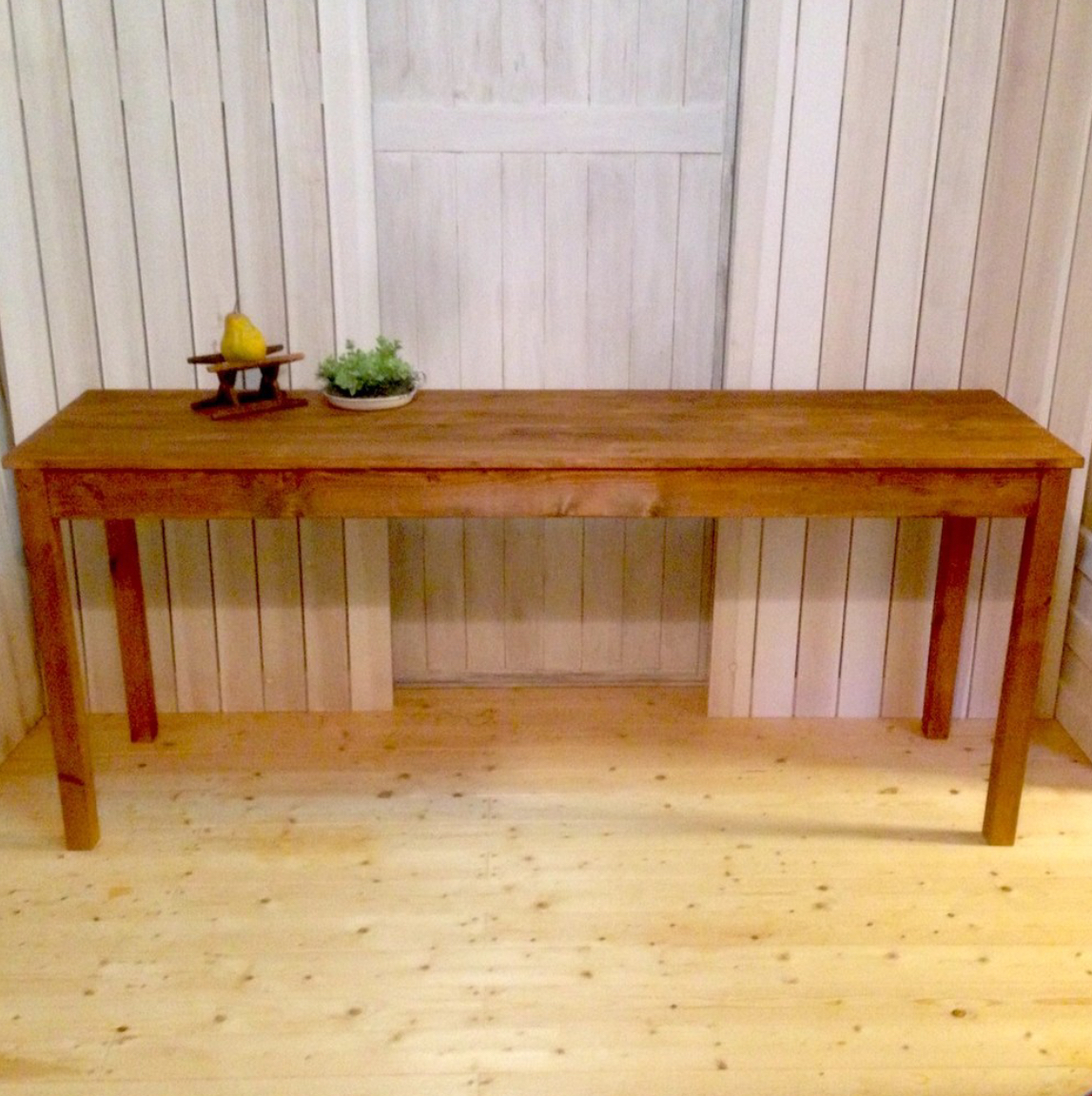 アンティーク風長机＊幅170cm＊デスク＊カウンターテーブル＊作業台