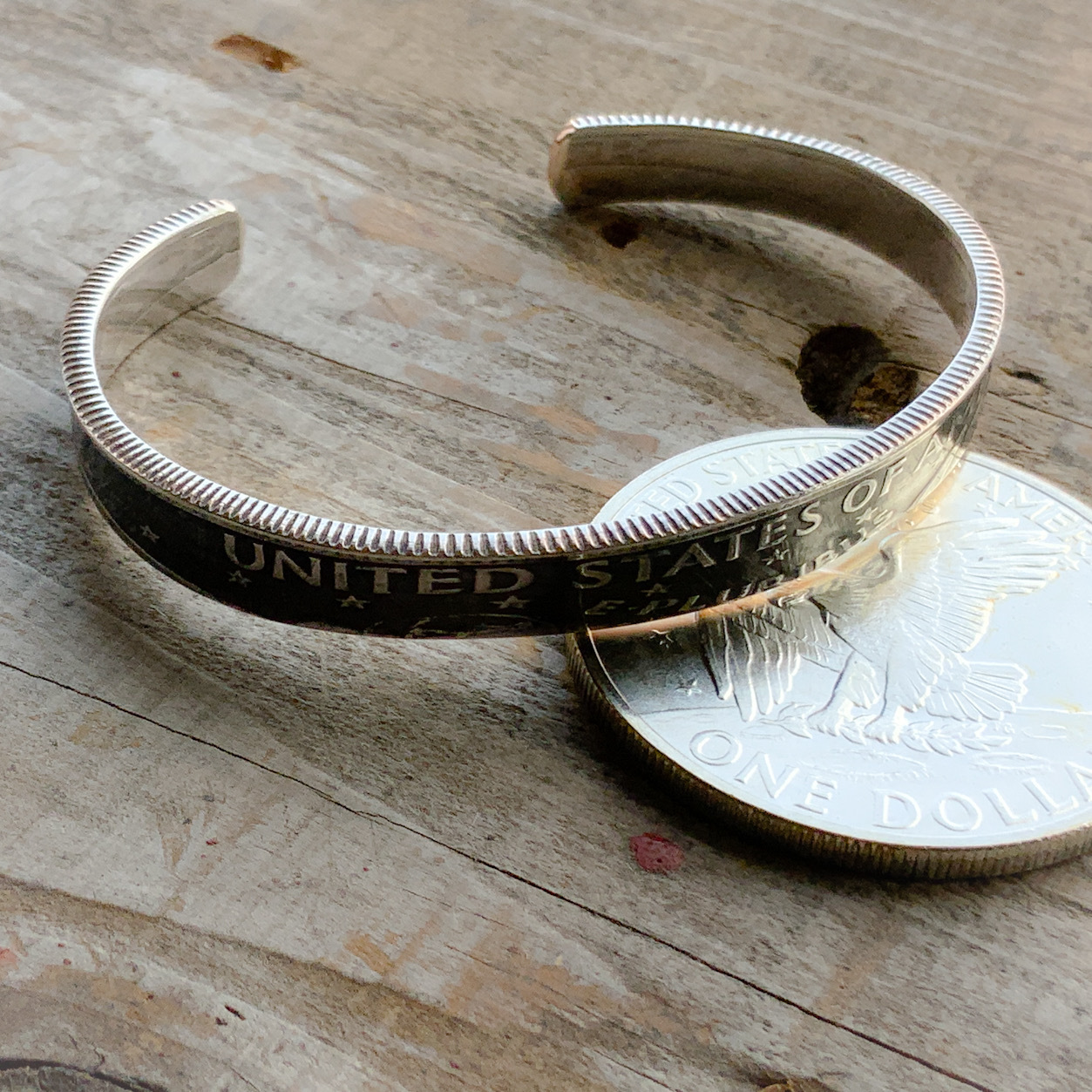 シルバー バングル silver900 one dollar シルバー バングル silver900