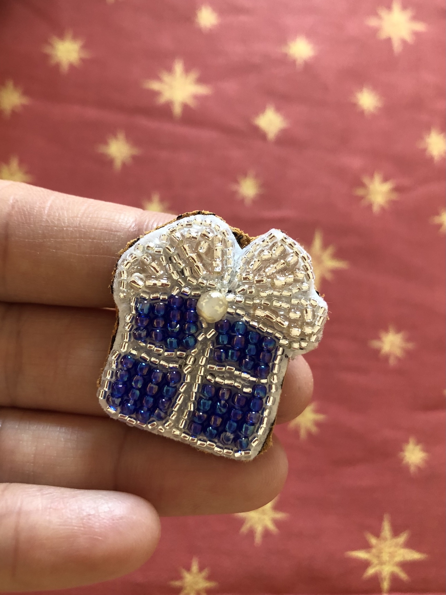 ビーズ刺繍ブローチ☆ミモザ - ビーズ刺繍工房COCO | minne byGMO