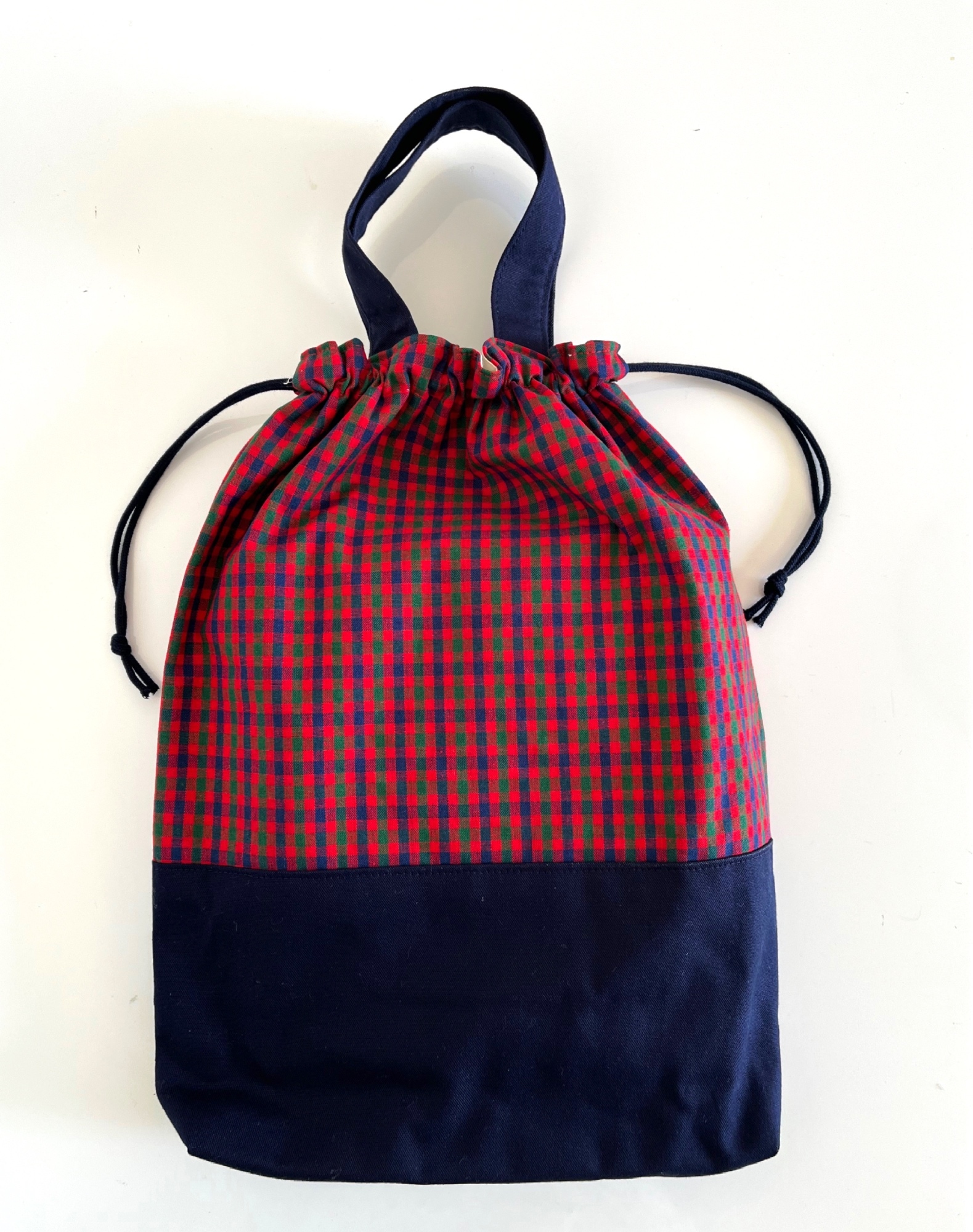 入園入学3点セット ファミリア風チェック - chiaki made | minne byGMO