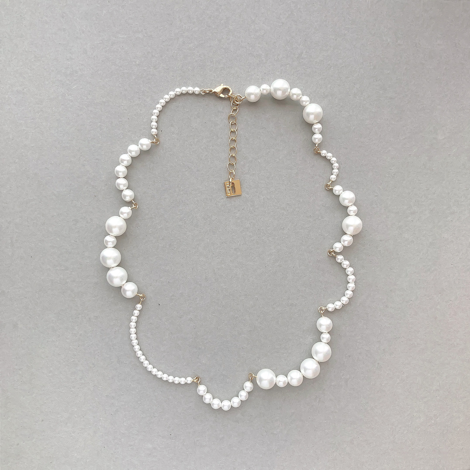NECKLACE:「White Pearl」small changes - OShiO'S GALLERY | minne