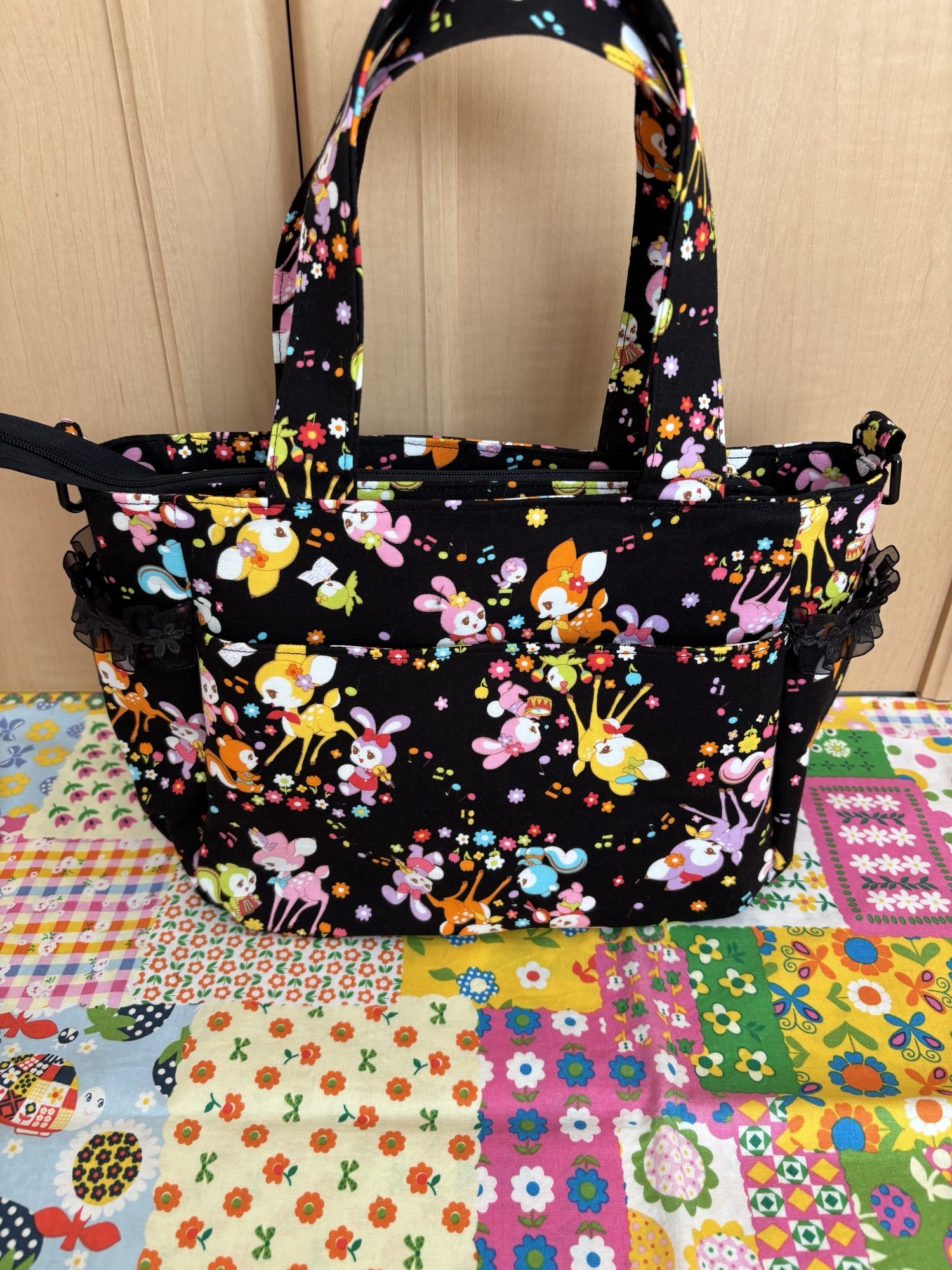 ボストンバッグ☆昭和レトロ☆おとめちっくアイドル - ハンドメイド