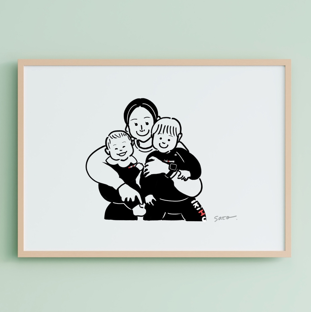 オーダー似顔絵 - SATROOO'S GALLERY | minne byGMOペパボ 国内最大級