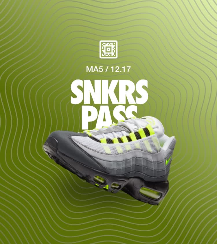 NIKE公式】SNKRS PASS エア マックス 95 OG 'Neon Yellow' (AM95 NEON