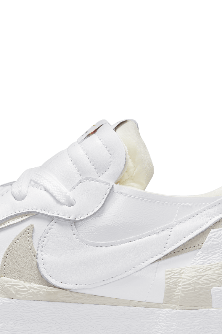 Blazer Low x sacai 'White Patent Leather' (DM6443-100) Release