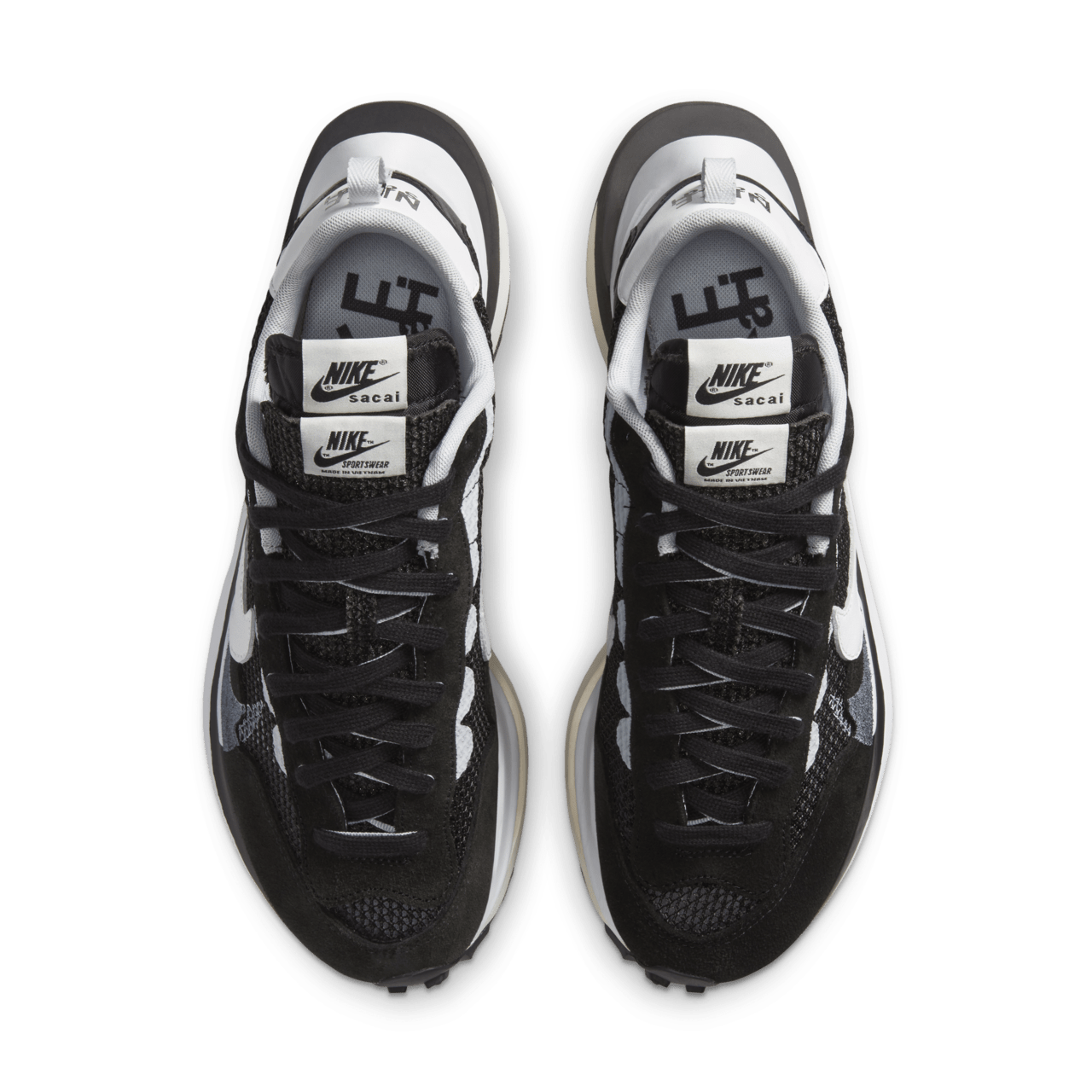 Nike x sacai VaporWaffle 'Black and White' Release Date. Nike SNKRS