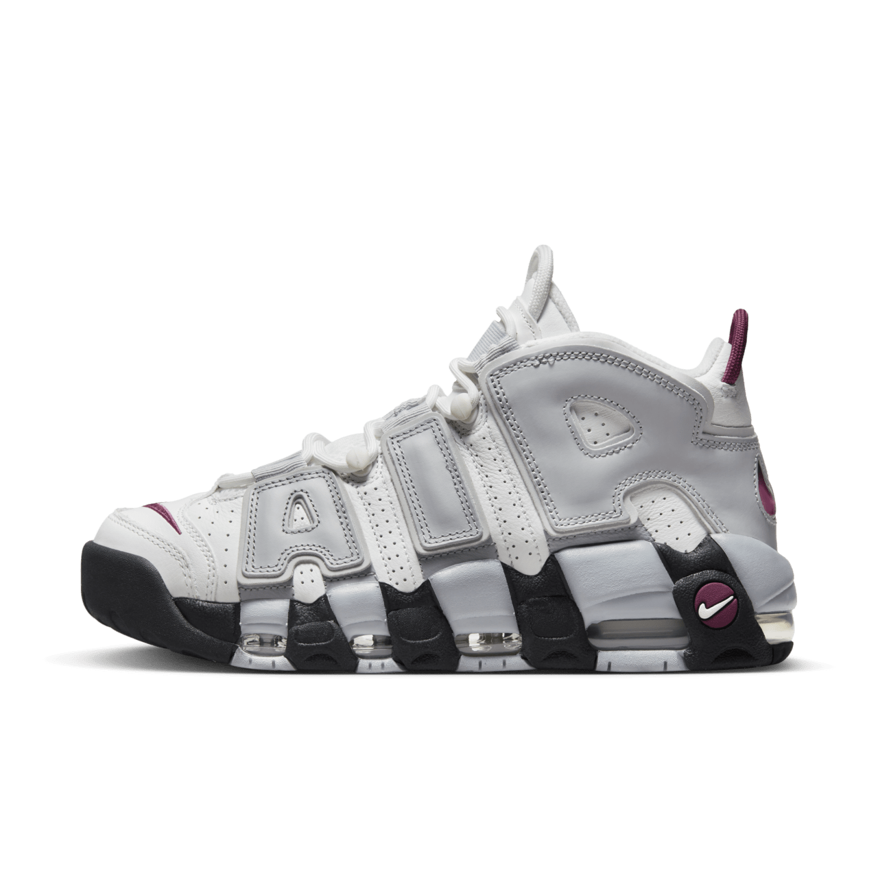 Women's Air More Uptempo 'Rosewood and Wolf Grey' (DV1137-100