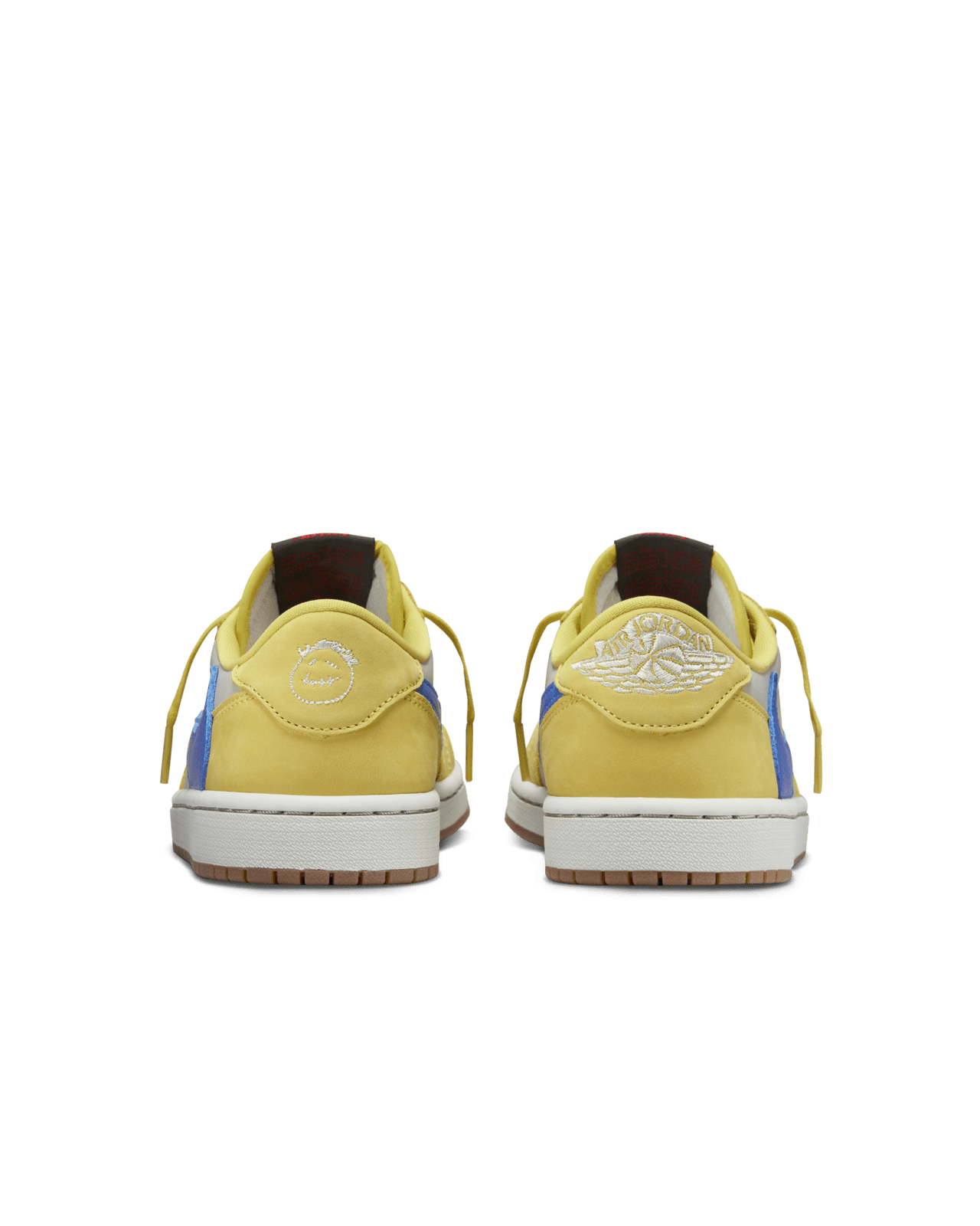 Women's Air Jordan 1 Low OG x Travis Scott 'Canary' (DZ4137-700