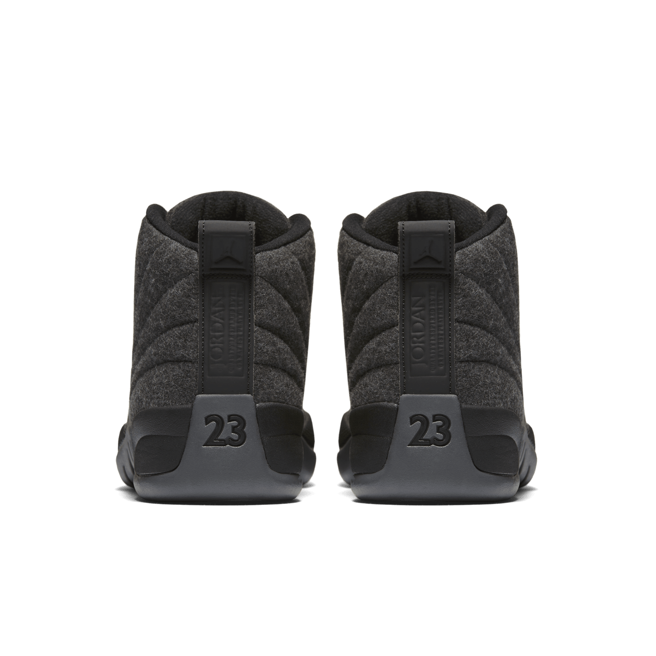 Air Jordan 12 Retro Wool 'Dark Grey & Black' Release Date. Nike SNKRS