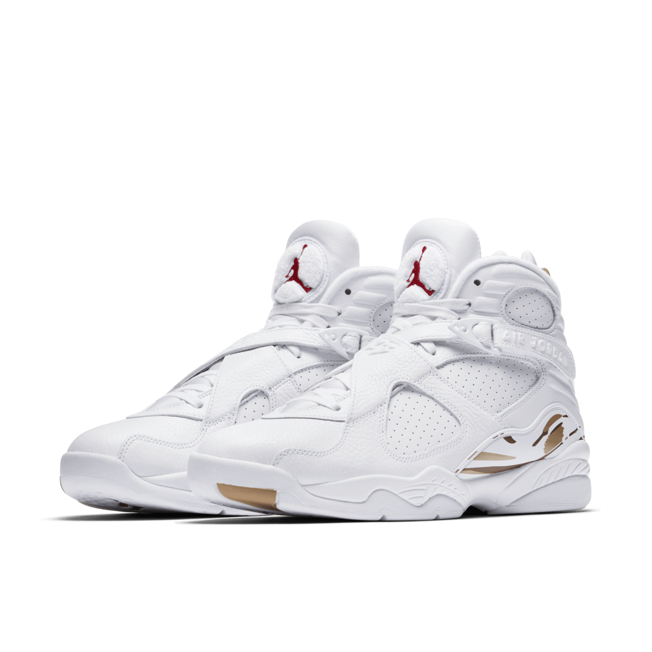 NIKE公式】エア ジョーダン 8 レトロ OVO 'White & Metallic Gold