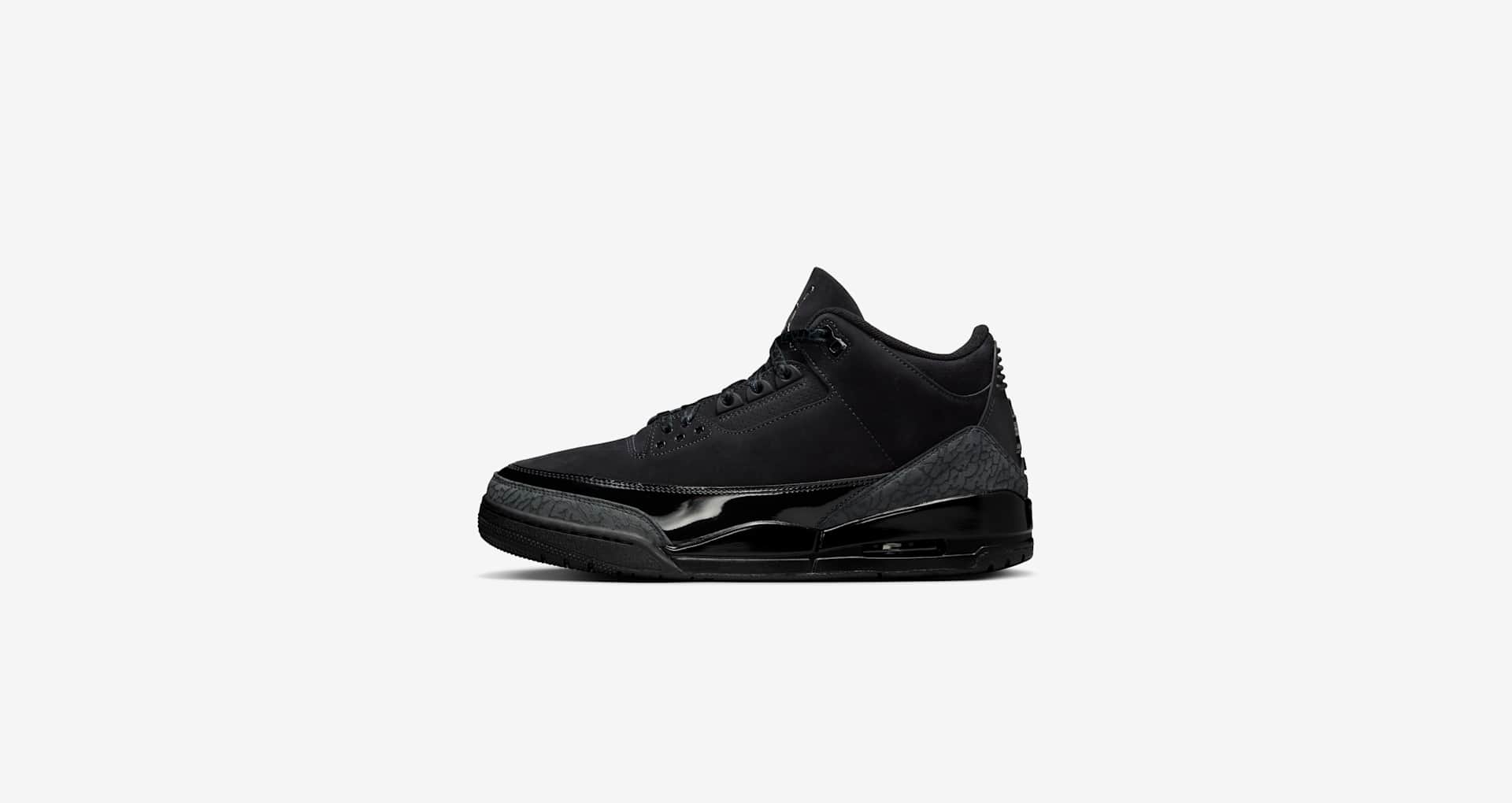 Air Jordan 3 'Black Cat' (CT8532-001). Nike SNKRS