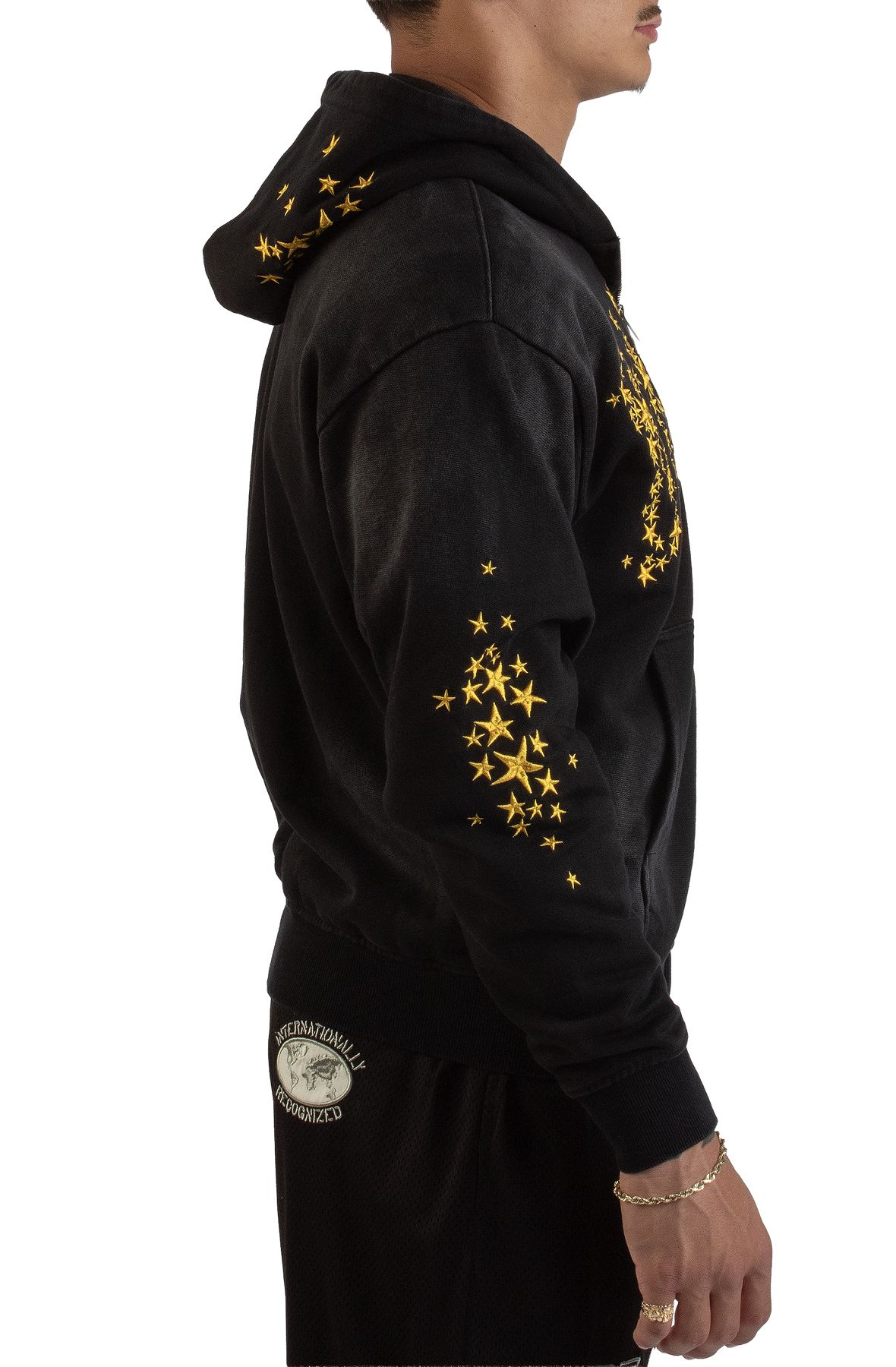MARKET Galaxy Arc Zip Hoodie MKT25Q2-HD0031BLK - Shiekh