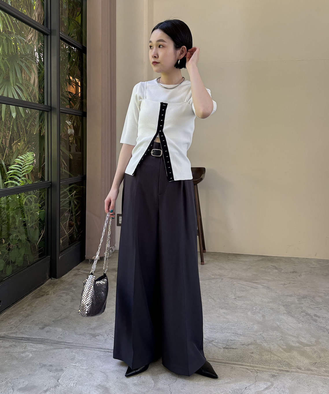 今季イチオシ♡】FOXカシミアボートネックニット - CAPRICIEUX LE'MAGE