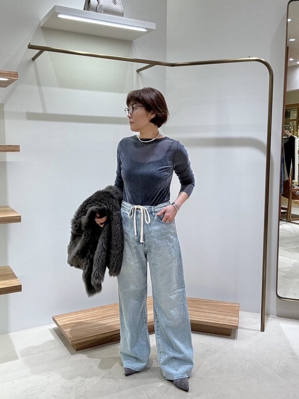 この秋には新色も登場！ドロストデニムパンツ - Whim Gazette(ウィム