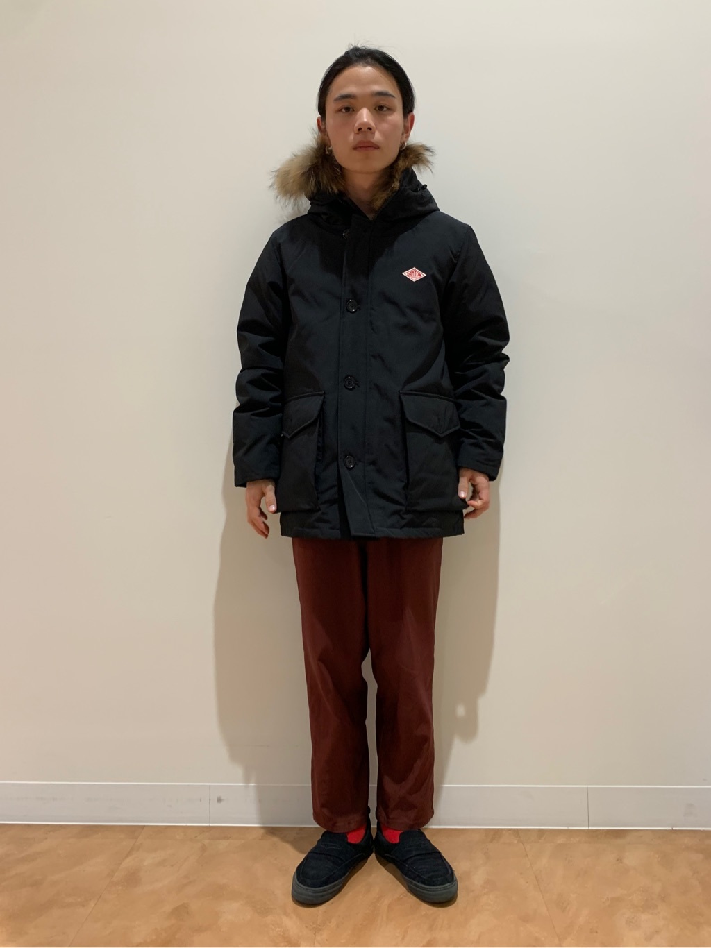 Parisien】【DANTON/ダントン】Tussah Down Jacket タッサーダウン