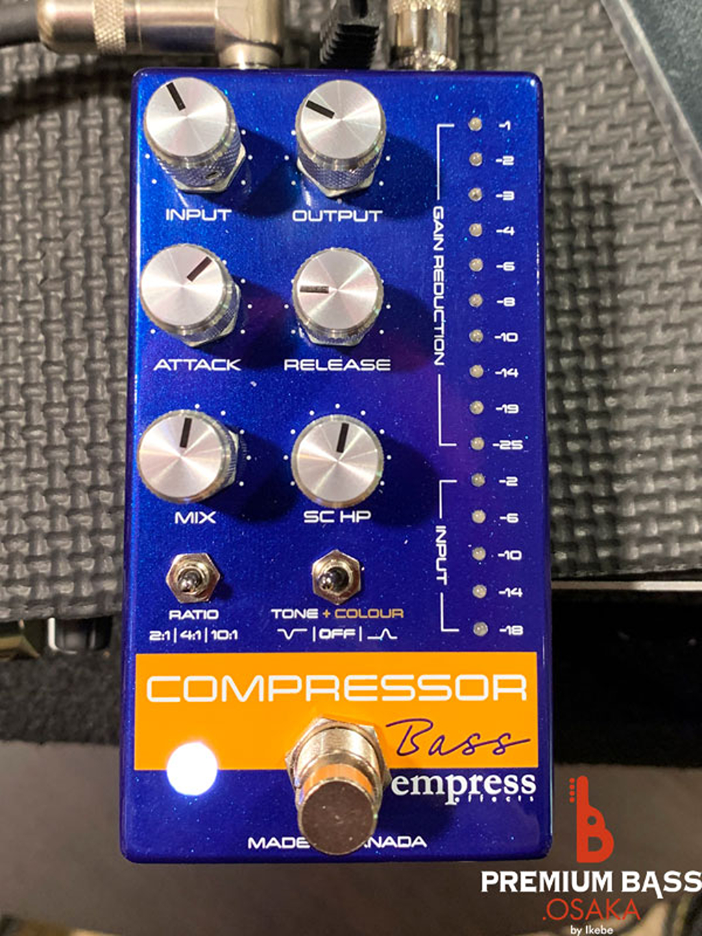 Empress Effects 【入荷待ち、ご予約受付中】 Bass Compressor [Blue