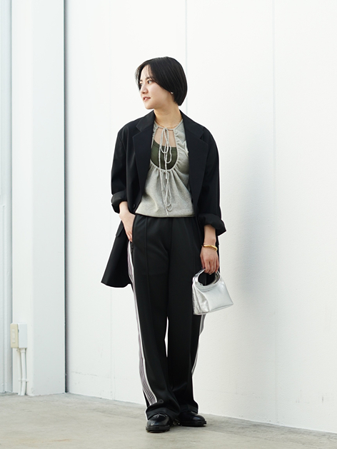 レディース】Natural Mix Rib Layered T/T | INSCRIRE(アンスクリア