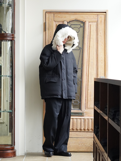 Scale Off Wool Wide Chef Pants | Graphpaper(グラフペーパー