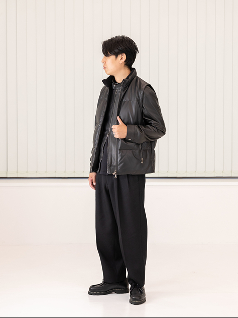 Geoge BLACK GABA | HEUGN(ユーゲン) / パンツ スラックス (メンズ)の