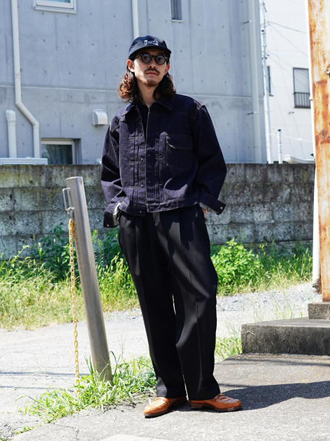 Scale Off Wool Tapered Trousers | Graphpaper(グラフペーパー