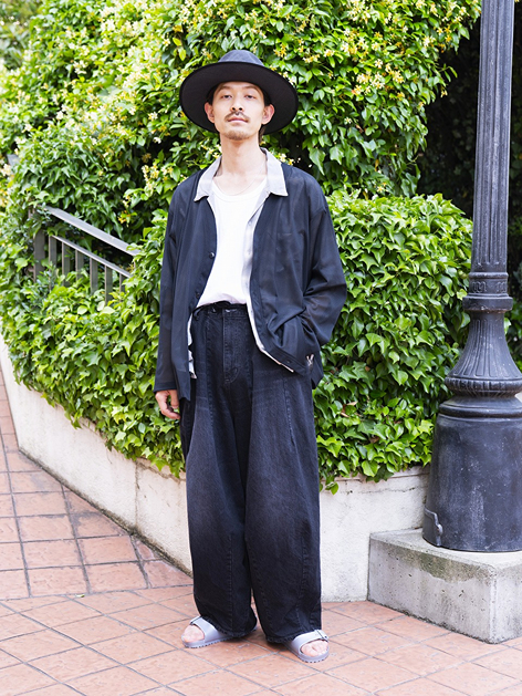 V-Neck Cardigan - Knit Mesh | South2 West8(サウスツーウエスト