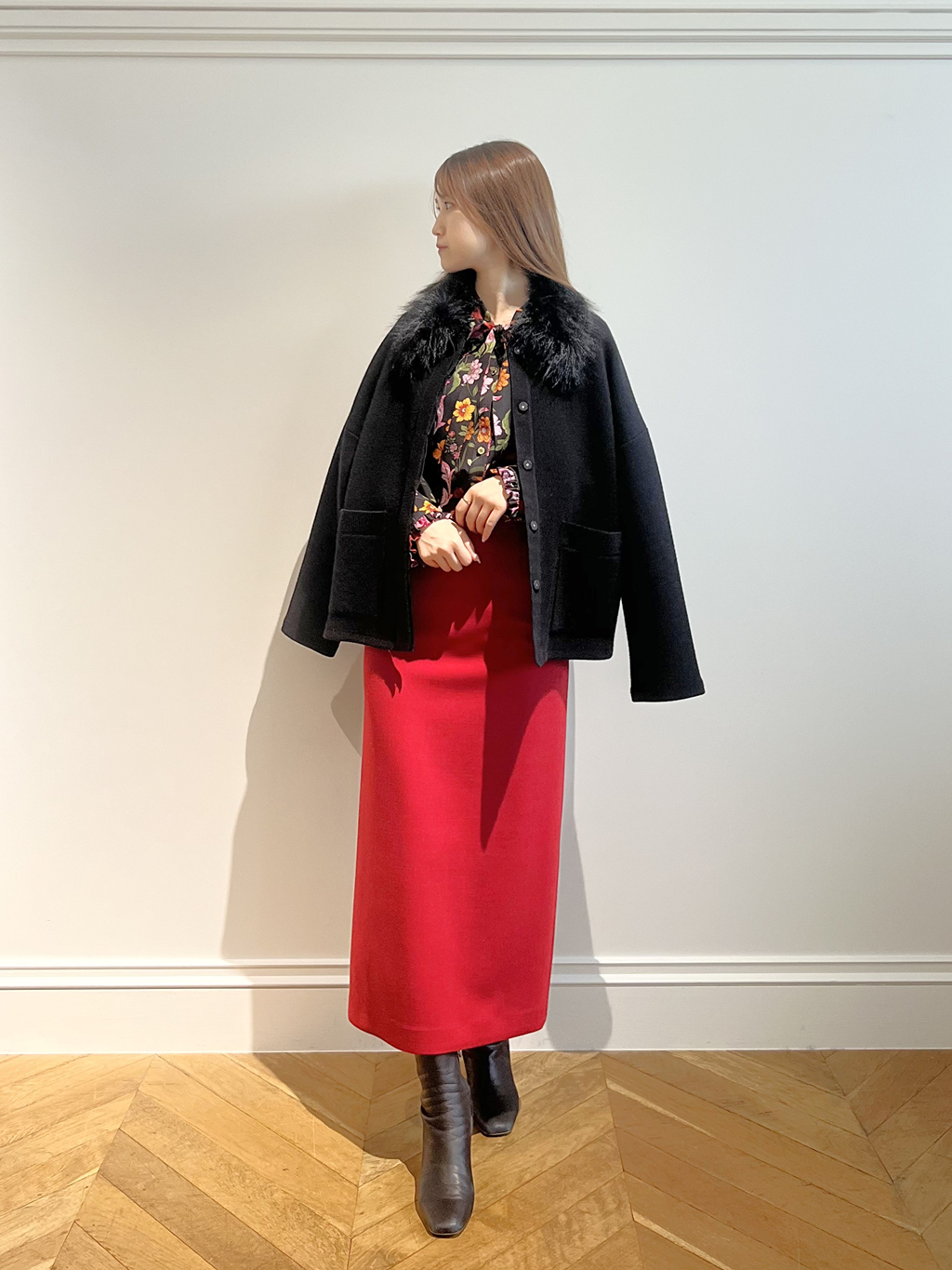 LOULOU WILLOUGHBY】シンメトリーフラワーリボンブラウス|allureville