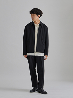 残りわずか｜再入荷なし〉VISTO WOOL ペグトップテーパードパンツ(1