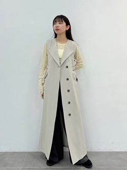 ベルテッドジレワンピ(1 IVORY): : ウィメンズ｜PUBLIC TOKYO ONLINE STORE