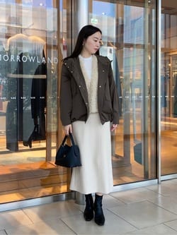 ミックスファー Vネックベスト（Ballsey）｜ルミネのファッション通販
