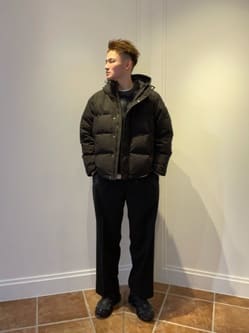 別注】＜DANTON＞ HOODED DOWN ジャケット