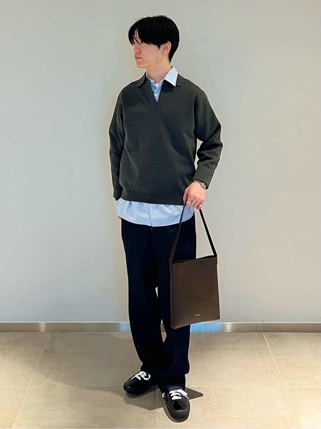 TSUNA(173cm)ユナイテッドアローズ 渋谷スクランブルスクエア店の