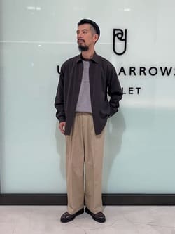 360°MASTER リラックス スナップ シャツ ― セットアップ対応
