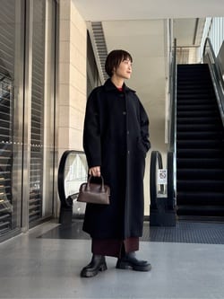 CINOH＞ウール ロング コート