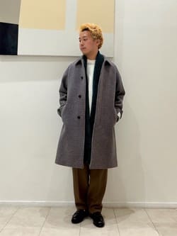 SENTDALE WOOL ステンカラーコート