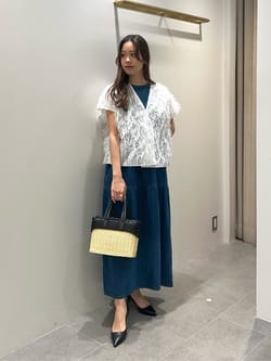 ヘアリー カットジャガード ベスト