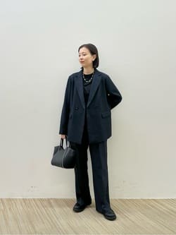 ウールライク ダブルジャケット
