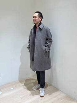 SENTDALE WOOL ステンカラーコート