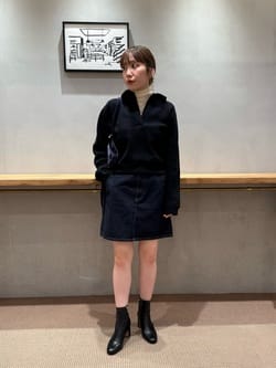 Steven Alan＞12OZ デニム ミニスカート