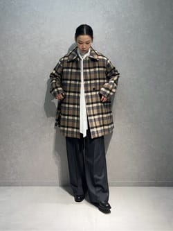 フォックスカシミヤ ジャカード ニットベスト