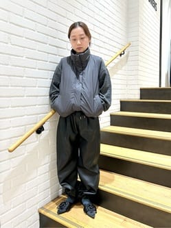レザーライク パンツ