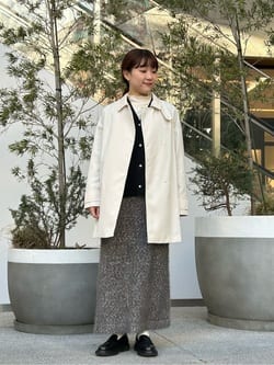 パフ ニットカーディガン