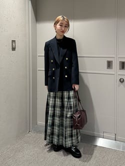 ポリエステルブレンド ダブル ジャケット