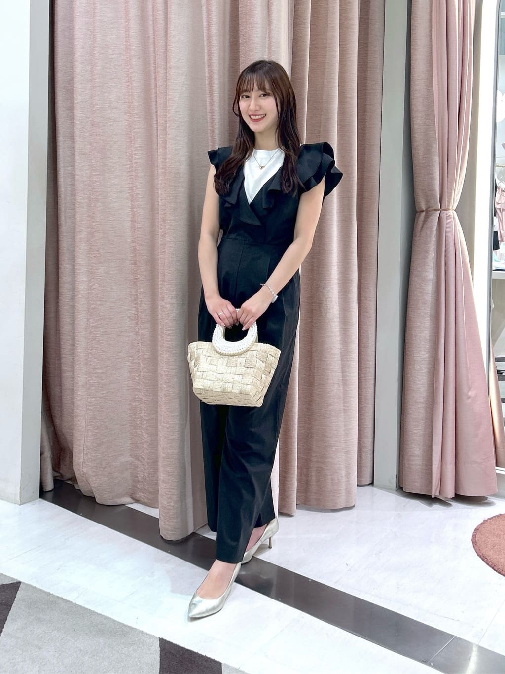 低身長サイズあり】ラッフルオールインワン | La boutique BonBon(ラブ