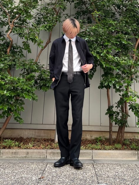 セットアップ対応商品】UW02 TROUSER ブラックパンツ ｜agnès b. HOMME