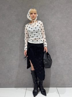 SLY | MICHIXSLY DOTS KNIT トップス (ニット ) |SHEL'TTER WEBSTORE