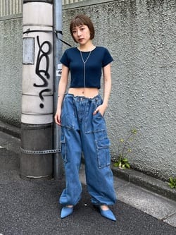 SLY | 【完全受注生産】MICHI x SLY ADJUST WAIST CARGO-B (ワイド