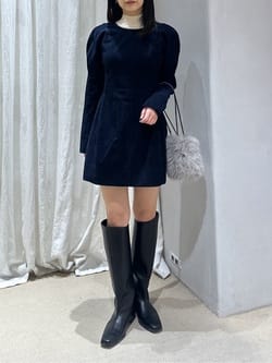 STYLEMIXER | コーデュロイフォルムミニワンピース (ワンピース(ミニ