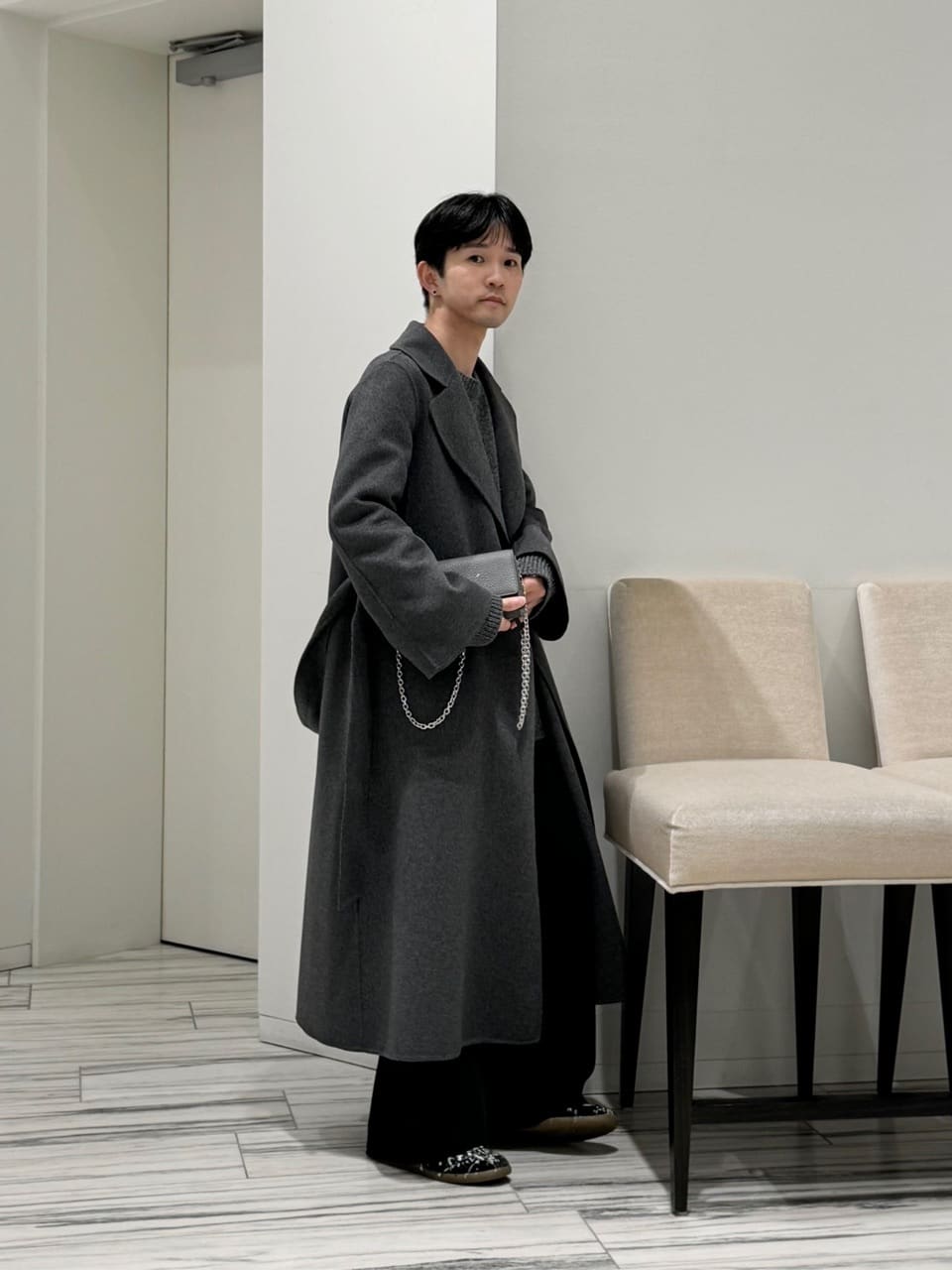 ベルテッド ロングコート（2257245）｜BARNEYS NEW YORK(バーニーズ